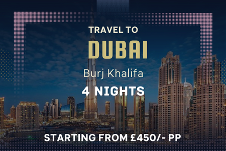 dubai 4 night tour with burj khalifa
